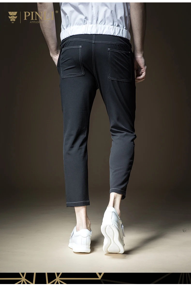 Спортивные штаны распродажа Pinli продукт сделал 2018 весной новый мужской развивать мораль брюки мужские ноги 9 минут отдыха B181117062