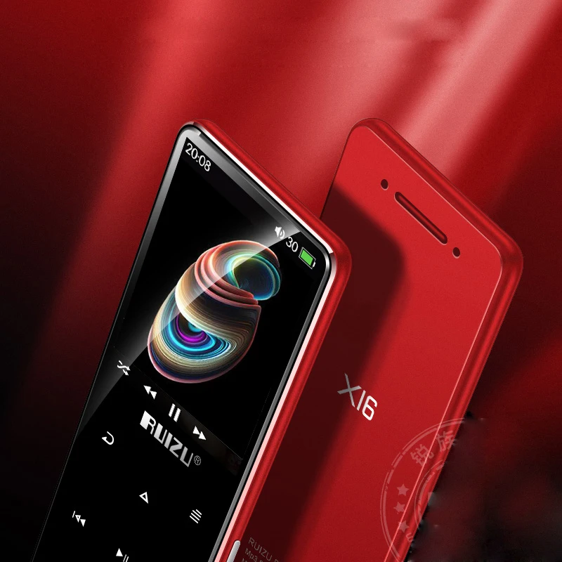 RUIZU X16 MP3 плеер Bluetooth для спортивной музыки мини плееры с экраном наушников FM радио