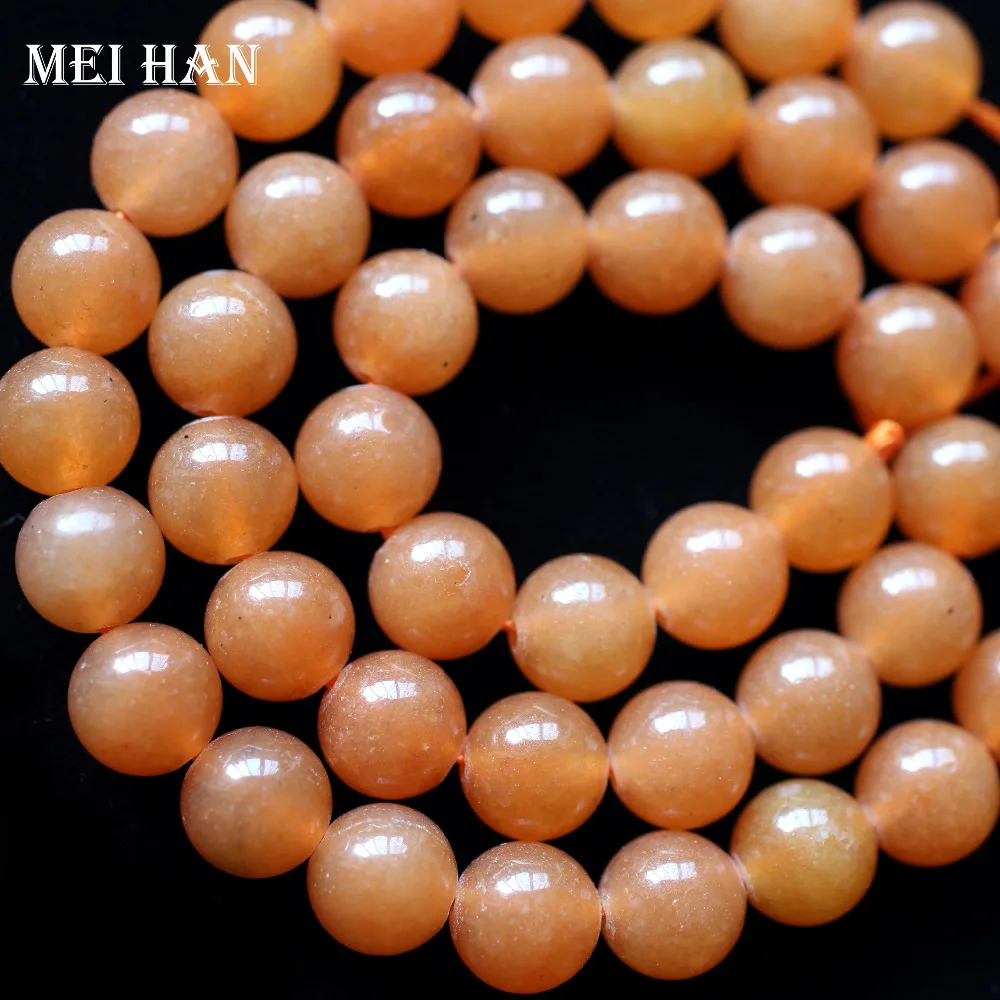 

Meihan natural red aventurine 6mm,8mm ,10mm smooth round stone loose beads for jewelry making design diy necklace bracelet