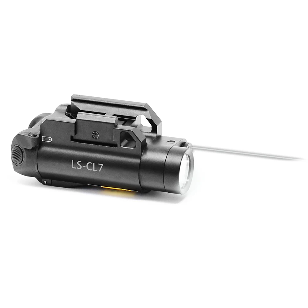 Охотничий Тактический прицел Lazer светильник комбинированный Пикатинни самообороны оружейный лазерный прицел Lanterna Para пистолетный пистолет - Цвет: Infrared Laser