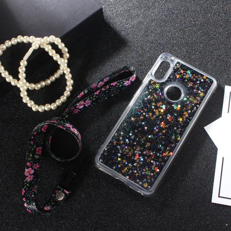 

Xiaomi Redmi Note 7 Case Glitter Silicone Cases Soft TPU Back Funny Liquid Phone Cover For Xiaomi redmi note 7 pro Case