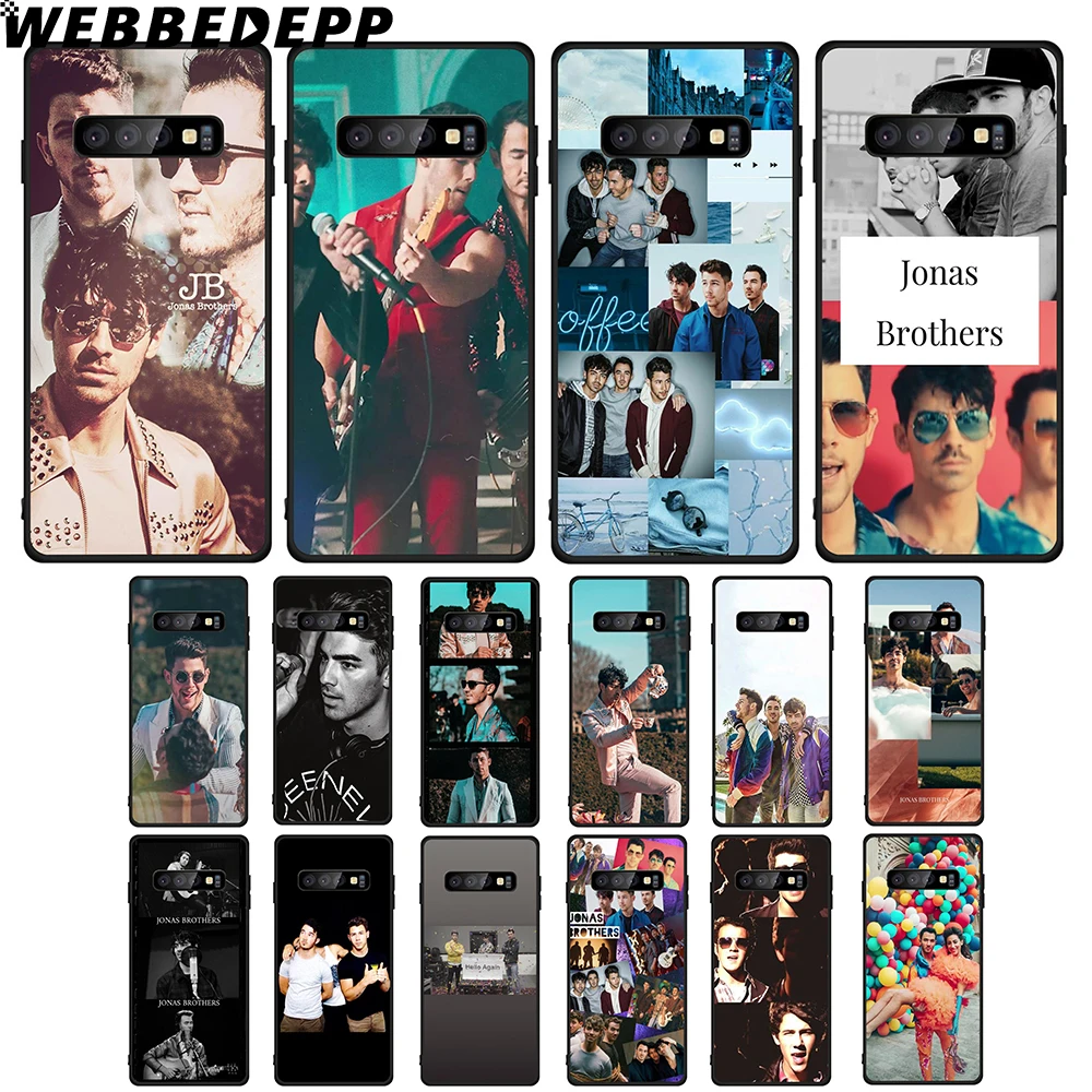 

WEBBEDEPP Jonas Brothers Soft TPU Case for Samsung Galaxy Note8 9 A10 A20 A40 A50 A60 A70 M10 M20 M30