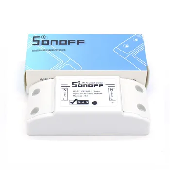 

Original Sonoff 10A Wifi Smart Switch Remote Wireless Timer Light Switch Intelligent Universal DIY Smart Home Automation Module
