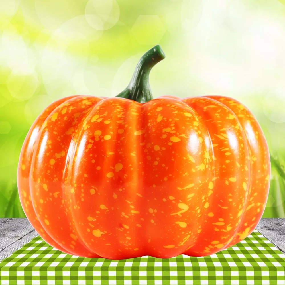 1pc artificial simulation small pumpkin foam mini halloween orange pumpkin decoration 8 5 cm - Small Halloween Decorations 1pc artificial simulation small pumpkin foam mini halloween orange pumpkin decoration 8 5 cm - Small Halloween Decorations