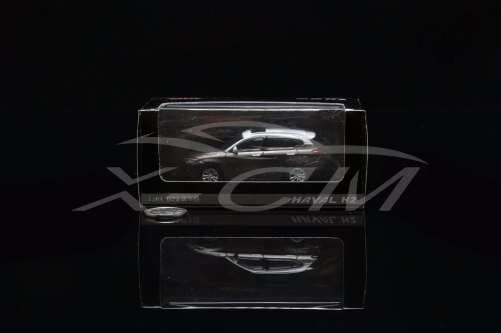 Модель литая автомобиля Great Wall Haval H2 1:64 (коричневая с Белой Крышей)|diecast car models|car
