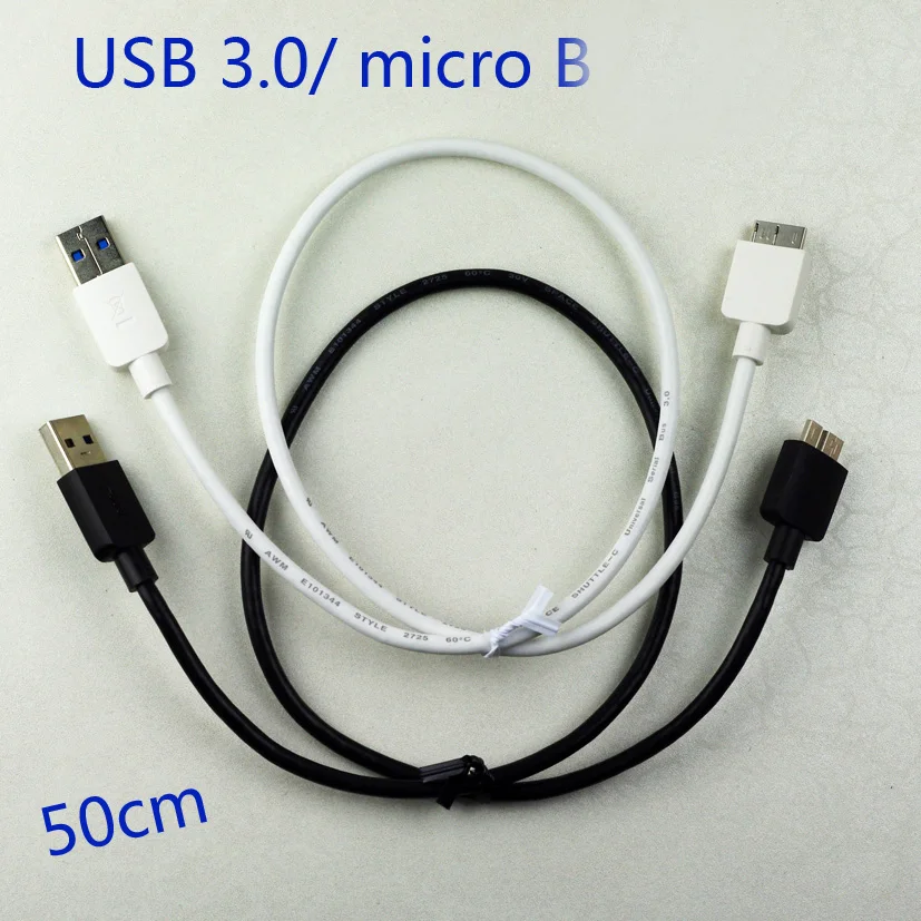 

USB data line micro B USB3.0 mobile hard disk data line