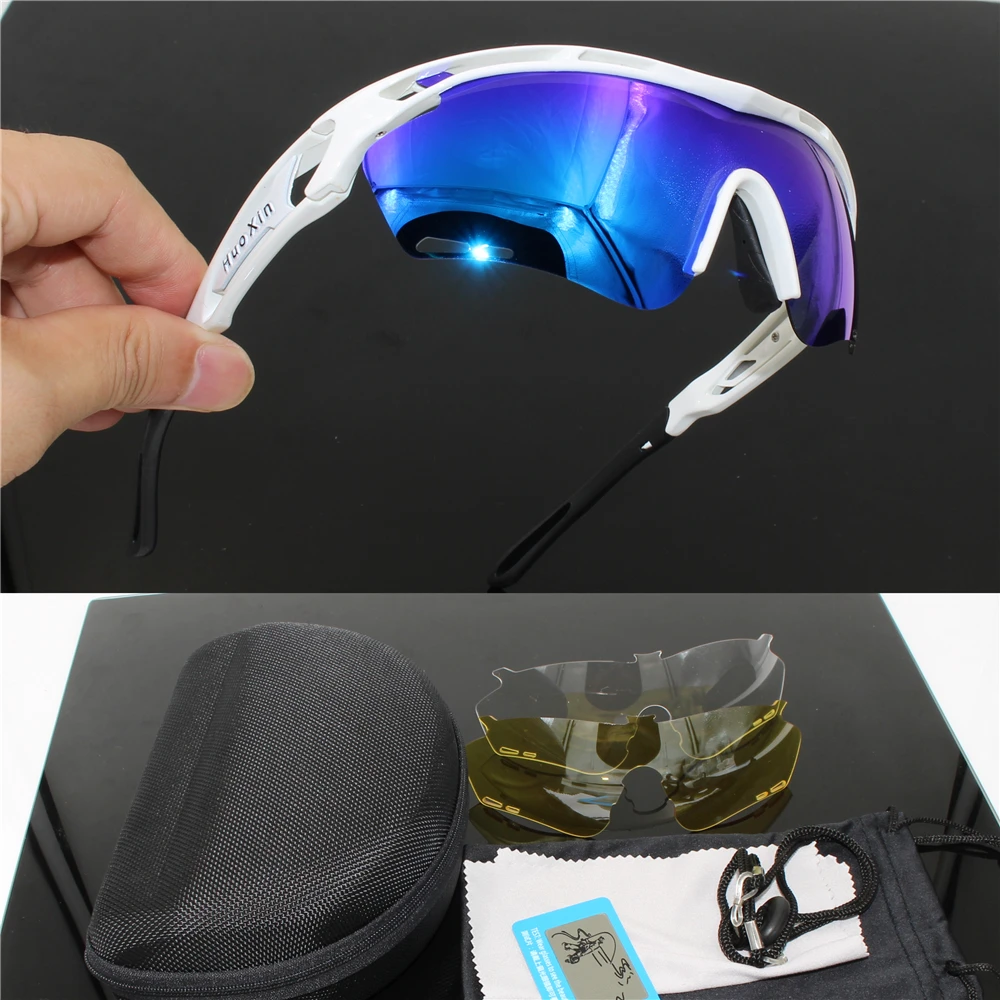 2018 Cycling Sunglasses Polarized UV400 Men TR90 Frame MTB Outdoor Sports Riding glasses Running Goggles Oculos De Sol Masculino
