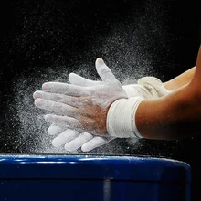 Горячее предложение: Противоскользящий порошок для тяжелой атлетики, гимнастики, скалолазания, силовой лифтинг, порошки для тренажерного зала, мел, порошок магния, мяч, аксессуар для фитнеса