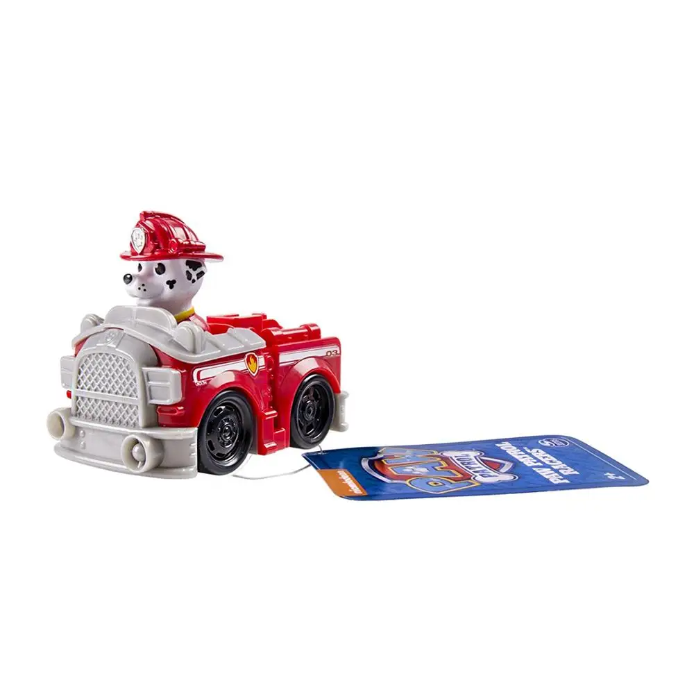 Хит, Paw Patrol Racers автомобиль, Чейз, рободог Райдер, Скай, Маршалл, Рокки, щебень Детский Рождественский подарок - Цвет: marshall