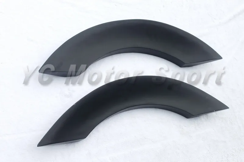 2012-2013 Mercedes Benz W204 C63 AMG Coupe Black Series Style Wider Rear Fender Flare FRP (6)