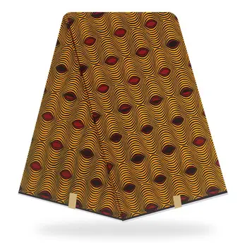 

Latest african ankara print fabric wholesale Ankara wax java print fabrics/kitenge/vitenge/lapa/Chitenge 6 yards Y-95