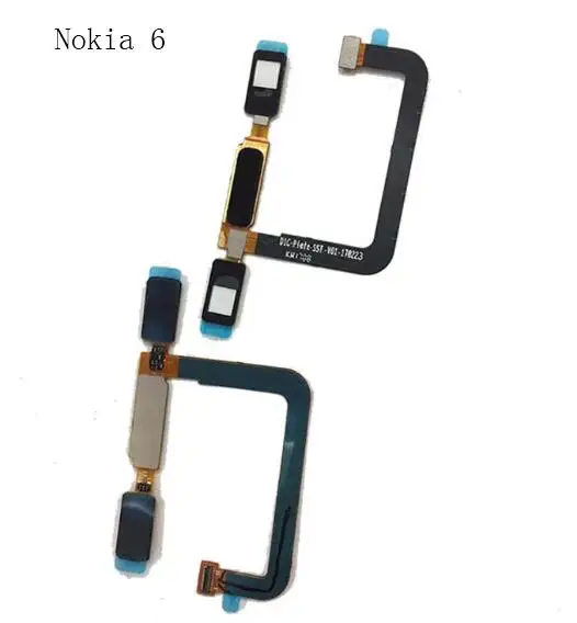 Кнопка Home для Nokia 6 7 8/7 Plus X5 X6 X7 сканер отпечатков пальцев гибкий кабель сенсорный ID сенсор Кнопка Home