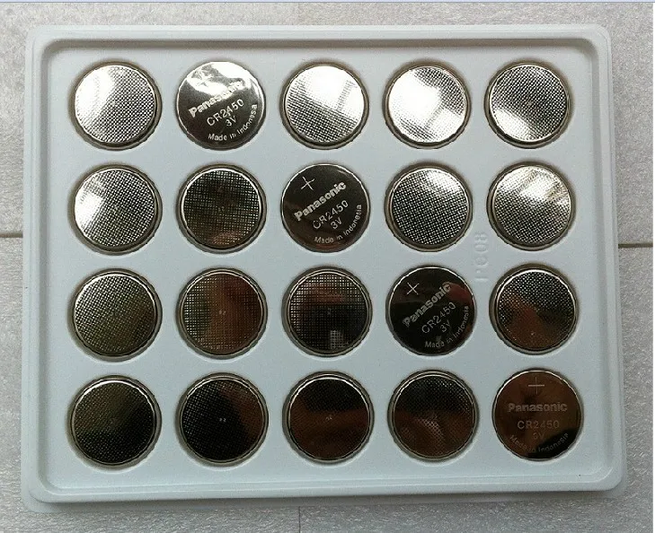 10pcs panasonic cr2450 3v coin lithium battery 10pcs panasonic cr2450 3v coin lithium battery
