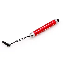 OOTDTY Retractable Capacitive Diamond Stylus Touch Screen Pen For iPhone iPad Tablet PC