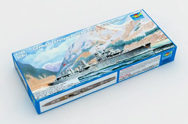 Конструктор trumpeter 1/700 05790 немецкий Zerstorer модель в сборе наборы модельных моделей