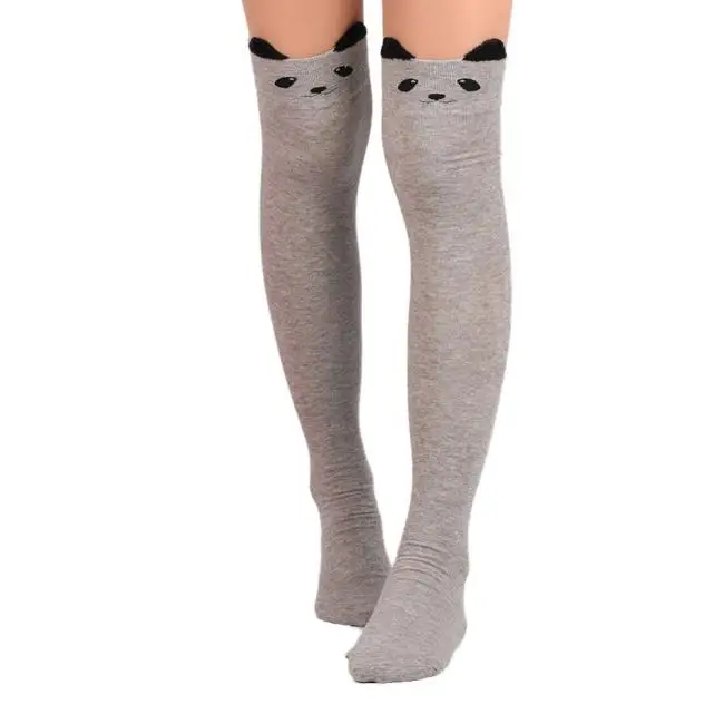 Women Stockings Korean Kawaii Kitty Cartoon Stockings Over Knee Long Stockings Cute High School Campus Student Stocking#5