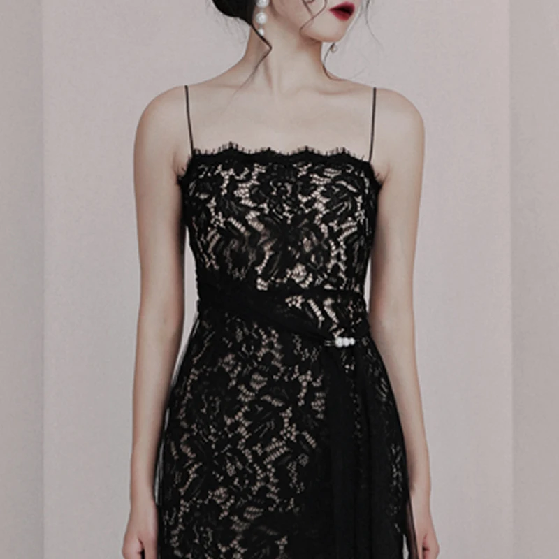 INDRESSME-2019-New-Elegent-Women-Dress-Spaghetti-Strap-Backless-Sleeveless-Floral-Lace-Sashes-Pearl-Asymmetrical-Hem