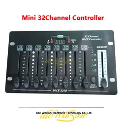 32 канальный dmx-контроллер диджей Дискотека DMX консоль мини стол простой 512DMX контроллер
