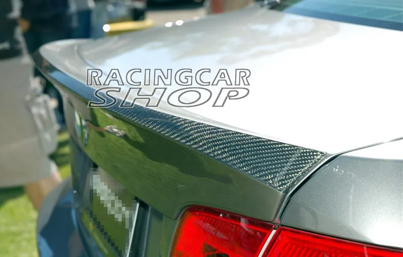 CSL Style Real Carbon Fiber Rear Spoiler for BMW 3 Series E90 4Door 2005-2009
