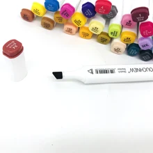 TOUCHNEW 1 шт. 168 цветов художественный маркер на спиртовой основе эскиз маркеры Кисть ручка для рисования манга дизайн набор принадлежностей