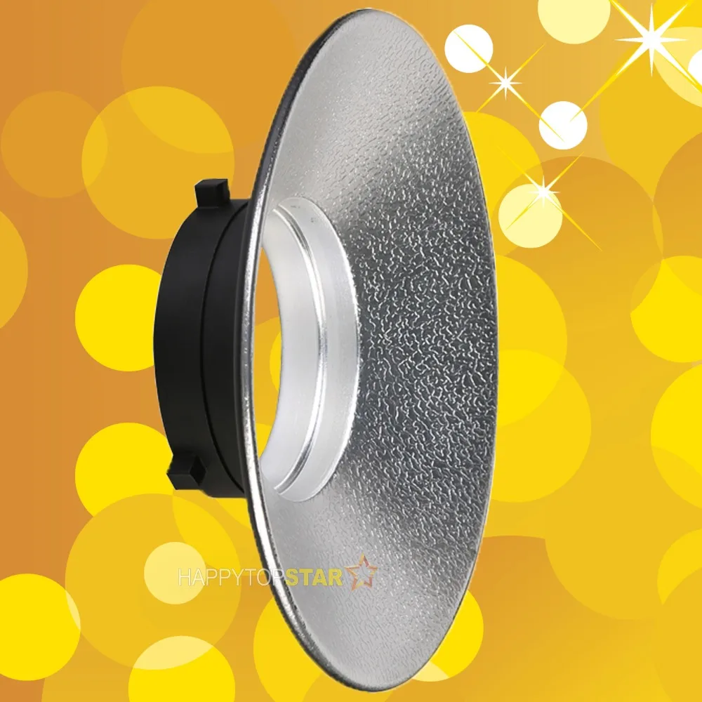 120 Wide angle Reflector Dish for Bowens Type Mount for Studio Flash