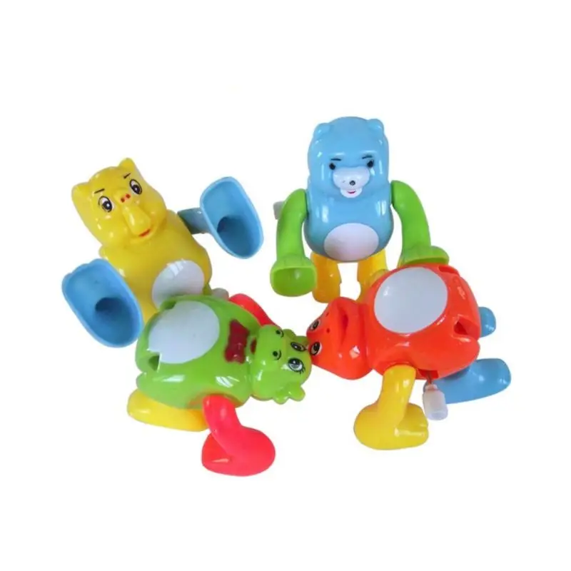 New Wind Up Toy Novelty Animal Frog Artistic Gymnastics Clockwork Toy Children Kids Educational Toys Baby Gift Random Delivery