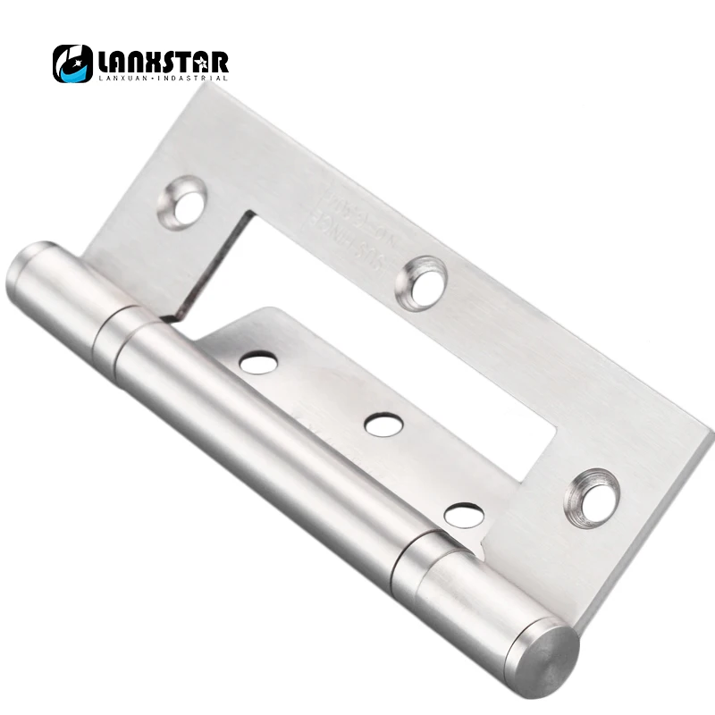 

Grade 304 Stainless Steel 5 inch Thickness Door Hinge Wooden Door Free Slot Bearing Design Mute Hinges