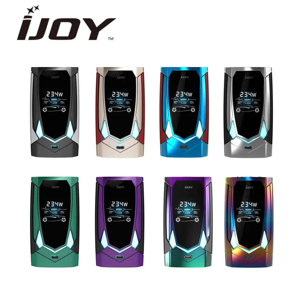 

Newest IJOY Avenger 270 box mod 234W Voice Control TC Box MOD Powerful 234W Output for avenger subohm tank