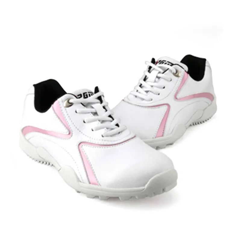 Бренд PGM легкие женские туфли для гольфа для взрослых женские спортивные кроссовки для отдыха женские водонепроницаемые дышащие ботинки для гольфа 2 цвета
