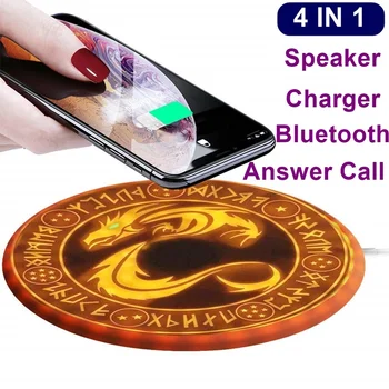 

Tongdaytech 10W Magic Array Qi Wireless Charger For Iphone X 11 Pro Max Fast Charging Pad With Speaker For Samsung S8 S9 S10