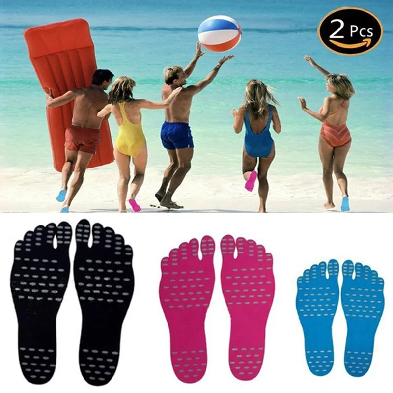 1 Pair Summer Beach Stealth Anti skid Pads Waterproof Anti skid Sandals