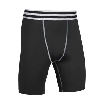 

Men Pro Sporting Gymming QUICK-DRY Workout Compress Capri Cropped Board Shorts For Bodybuilding Runs Slim Fitness Yogaing MA29