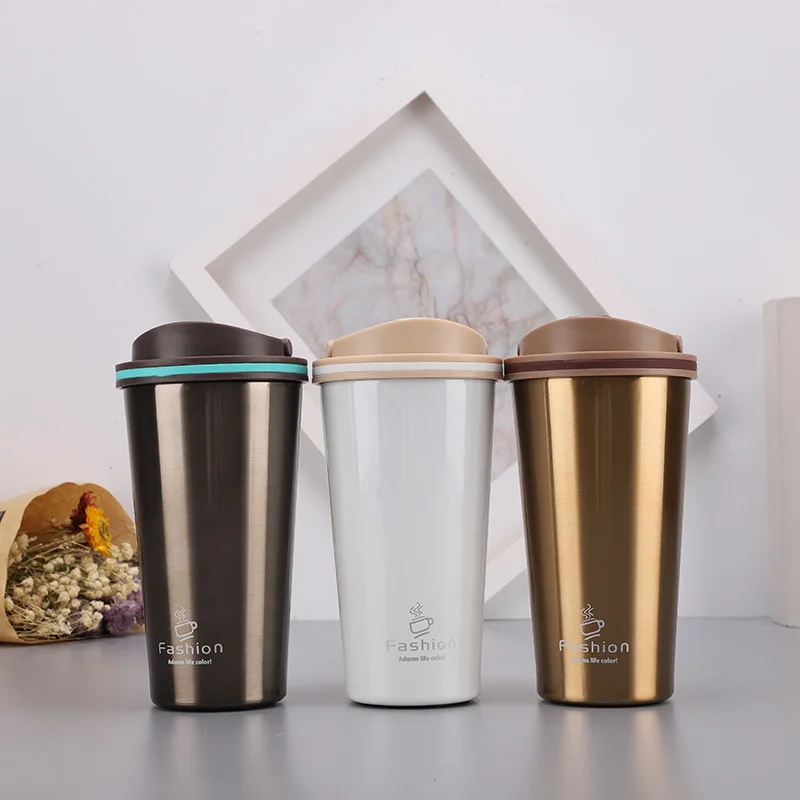 

Stainless Steel thermos mug Portable Vacuum flask insulated bottle Coffee travel mug for hot water