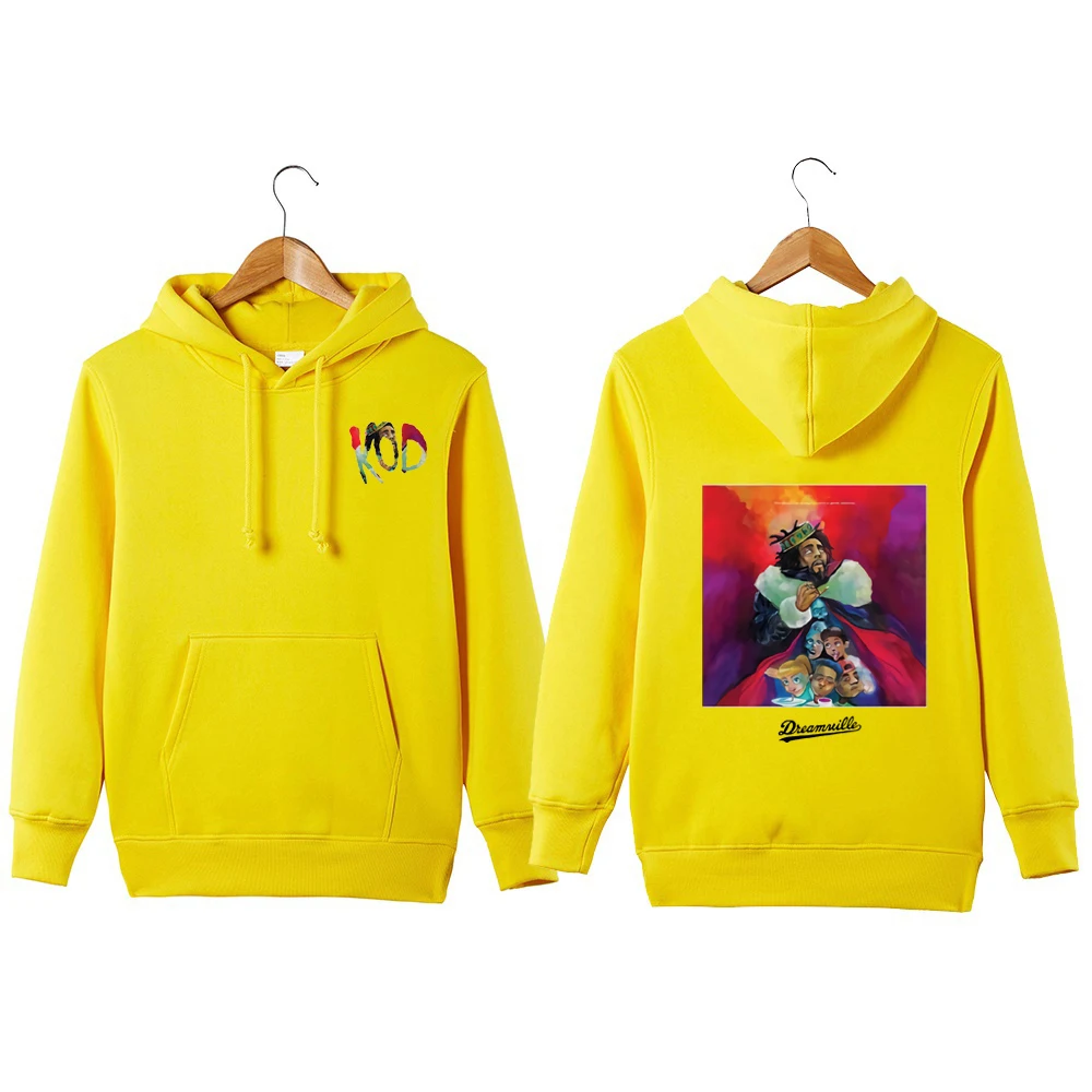 spesifikasi J Cole Hoodie Katun King Cole Dreamville Hip Hop Kod Pullover Hoodie Kapas