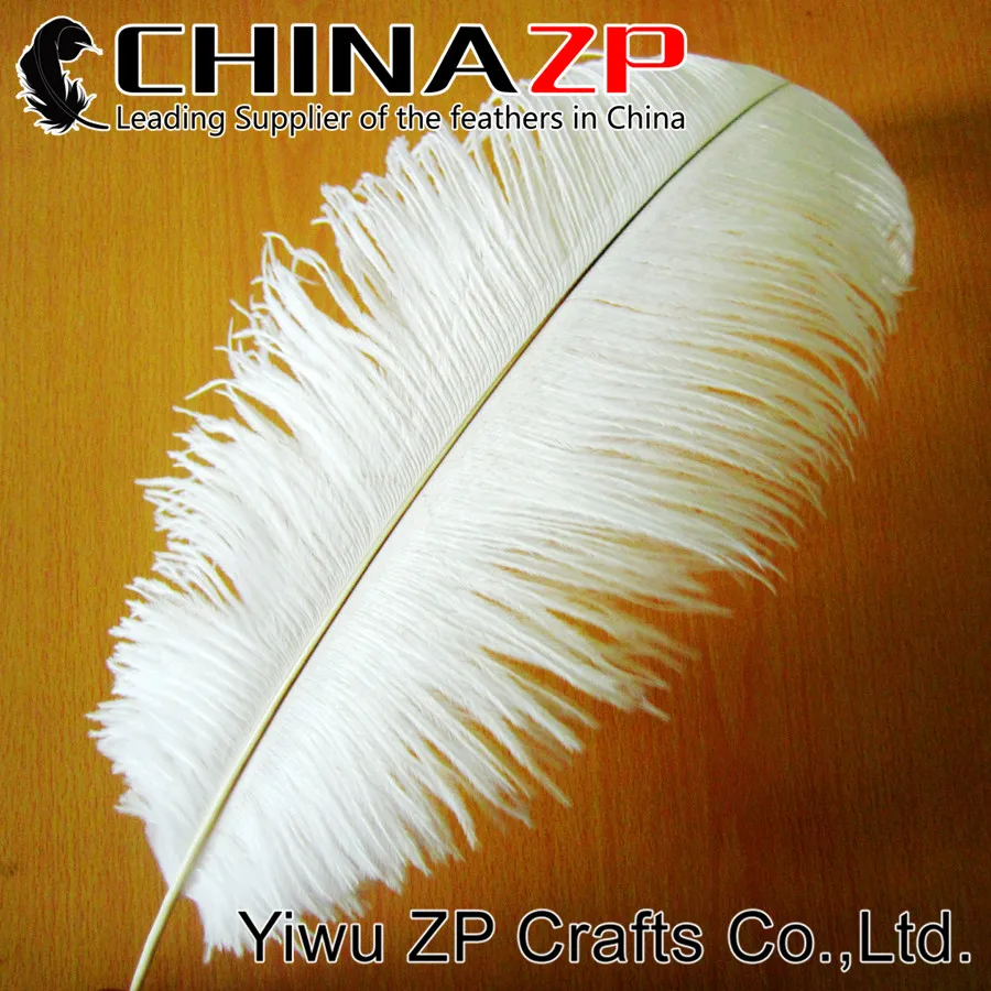 Китайский завод большого размера 55-60 см(22-24 дюйма) 50 шт./партия Высокое качество белые перья оптом