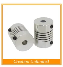 3d0077 4mm 4 x 10mm Flexible Coupler Coupling Linear Motion19mm L 25mm Flex * 3D printer Stepper Motor