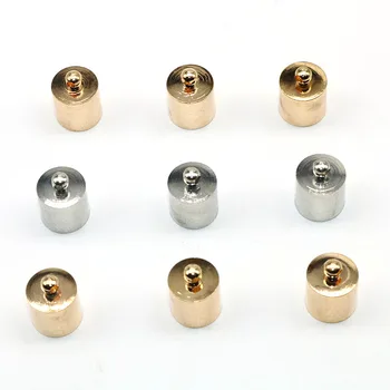 

Wholesale 50pcs/lot Silver Plated End Beads Farmar Caps Charms Bead Cups For Jewelry Making 10mm,12mm,14mm