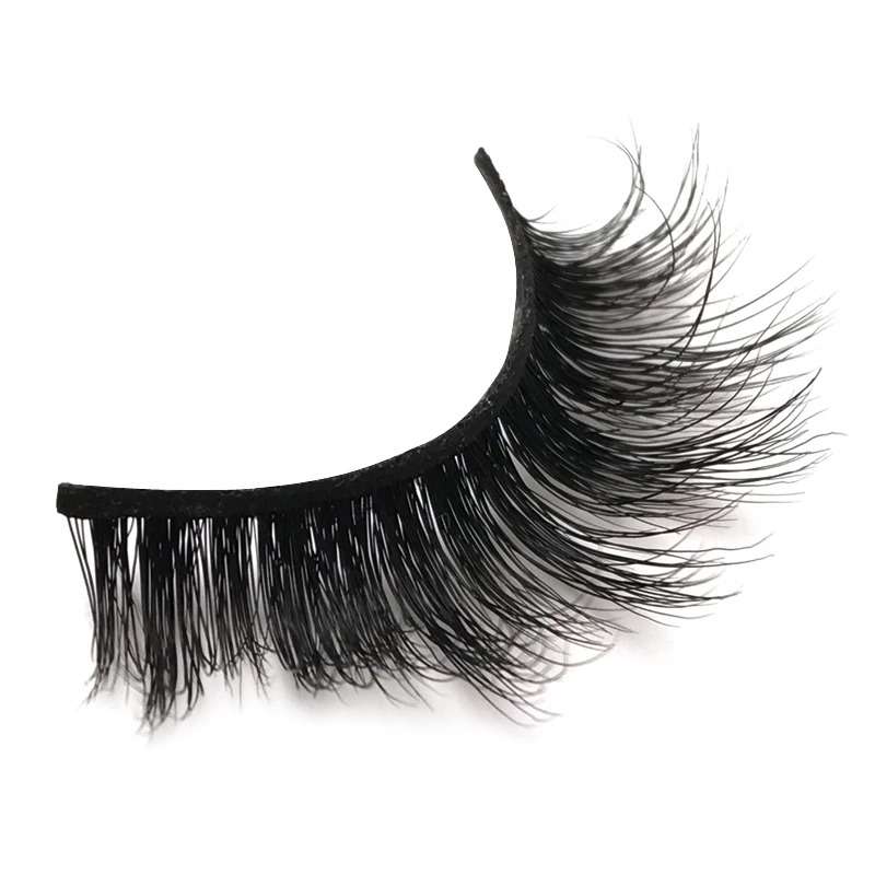 

1 pair/lot Natural Long Top Sale 3d Mink Siberia False Eye Make Up Extension Lash Professional Fake Eyelashes Black Thick Lash