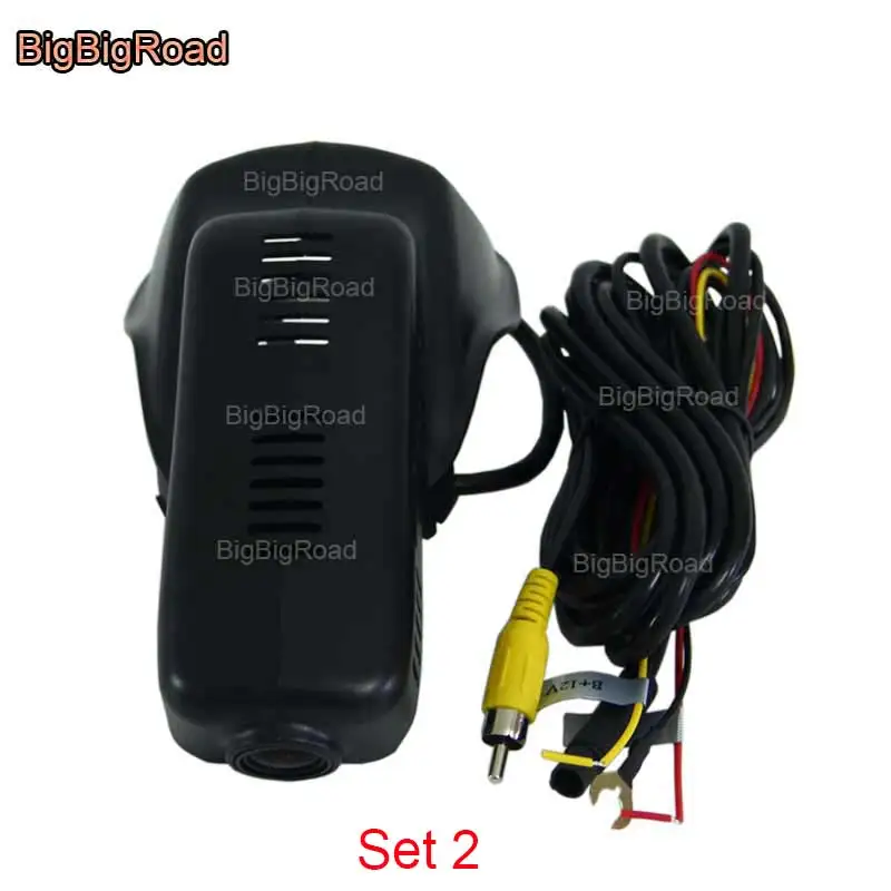 Автомобильный видеорегистратор BigBigRoad wifi камера для volvo XC60 XC 60 2009 2010 2011 2012 2013 2014 2015 /