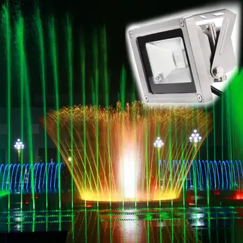 

Adeeing 16 Color Tones RGB LED Flood Light for Illumination and Beautification of Home Hotel Garden Landscape