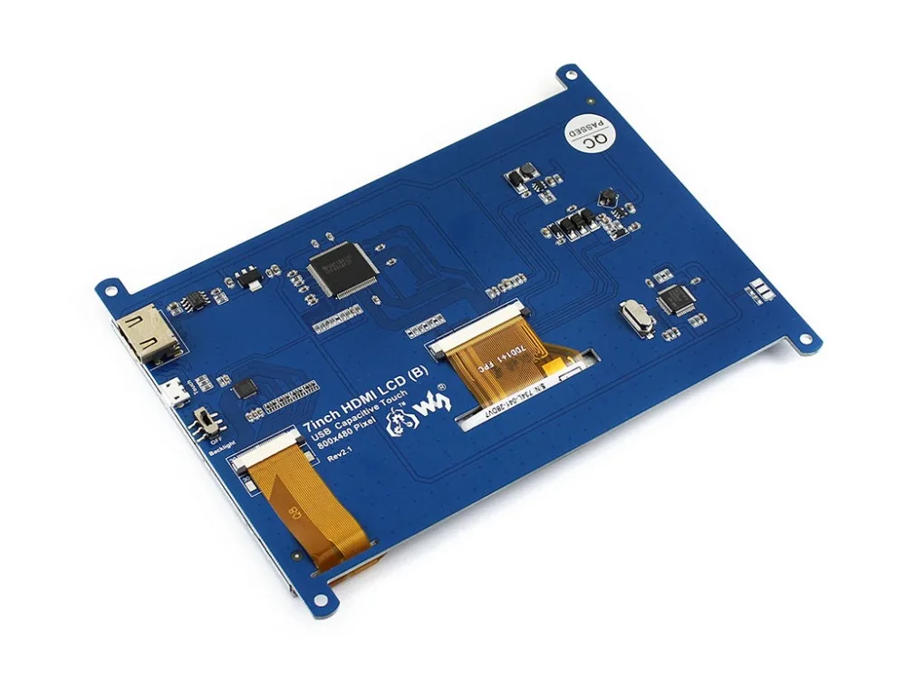 Raspberry pi 3 сенсорный ЖК экран 7 дюймов HDMI LCD (B) Поддержка различных систем|display pdq|screen