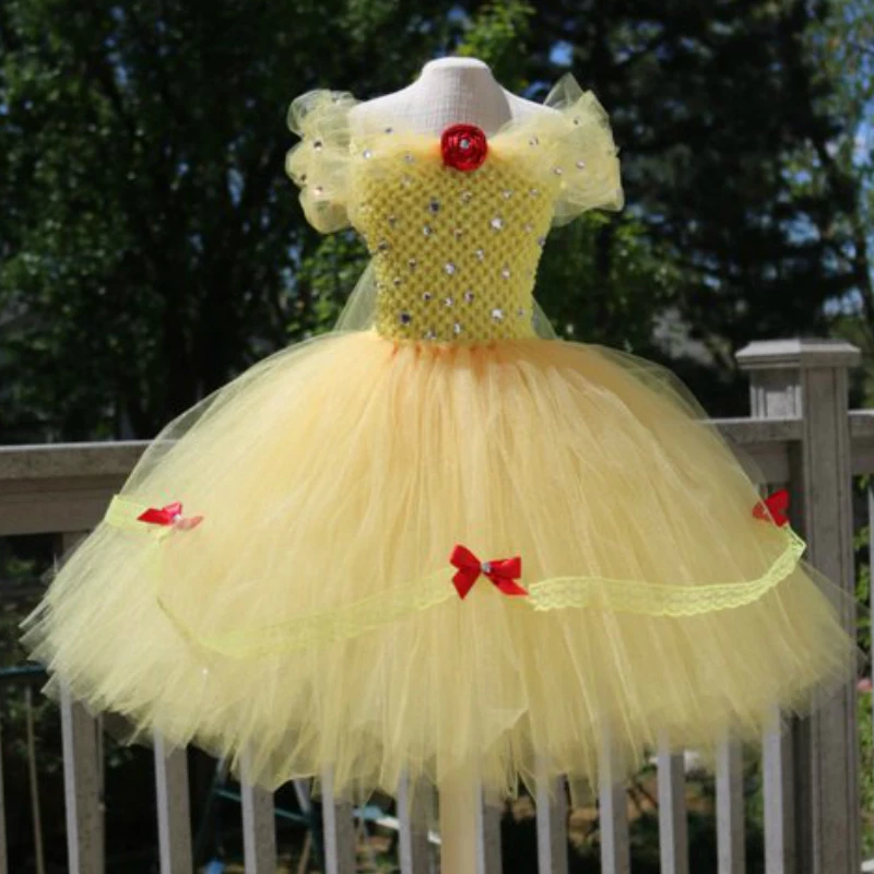 beauty and the beast tutu outfit