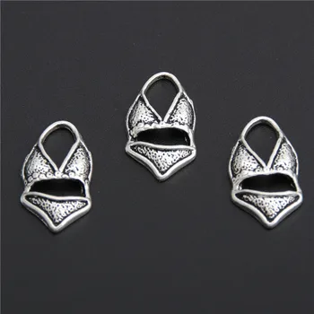 

80pcs Silver Color Sexy Swimwear Bikini Charms Pendant Diy Beach Jewelry Making Accessories A2863
