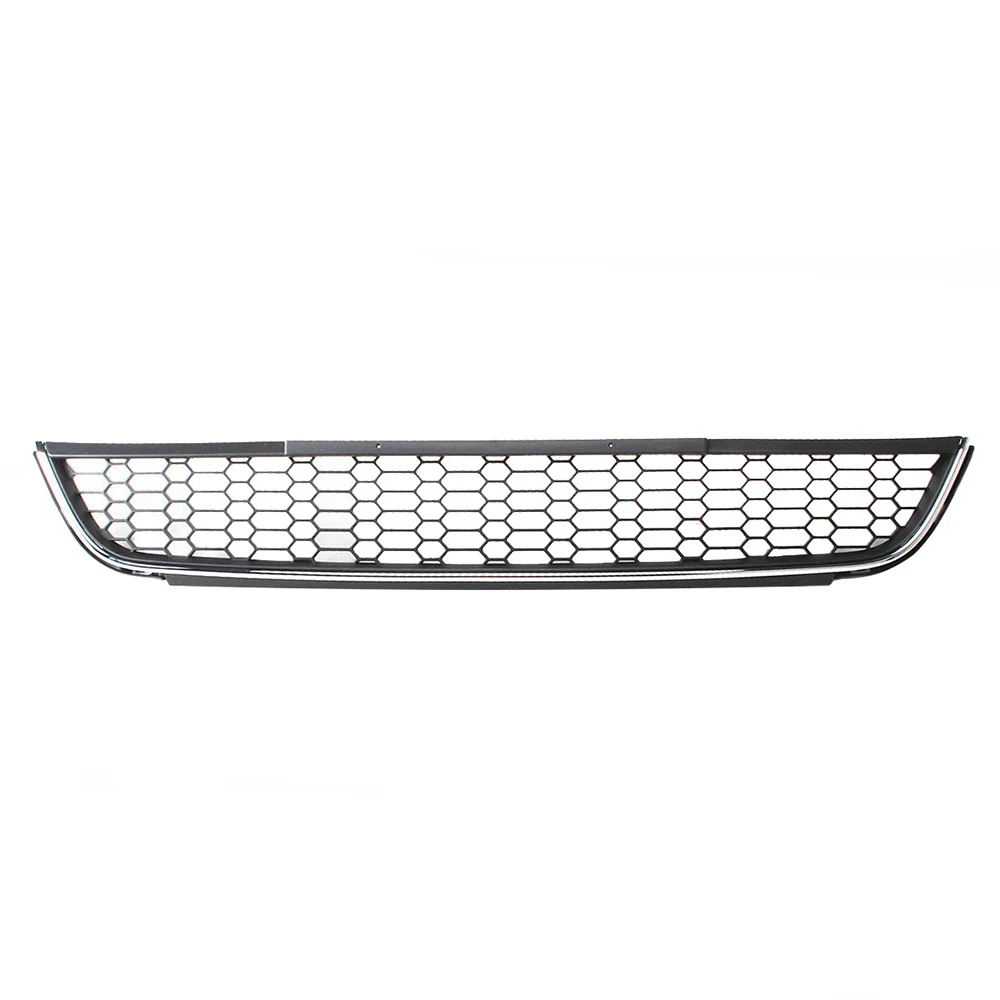 Chrome Honeycomb Front Bumper Center Radiator Lower Grille Cover For VW Jetta MK6 2011-2014 Sedan 5C6853677 Not Fit GLI or Wagen |