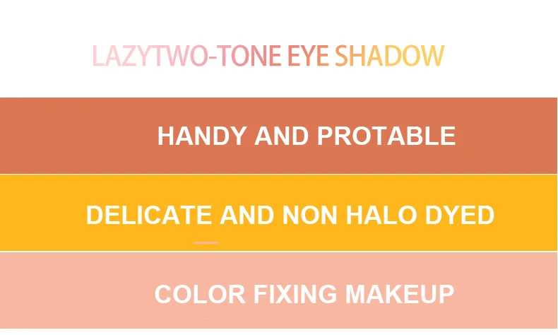 Two-Layer Two-Tone Graded Eyeshadow Palette (3)