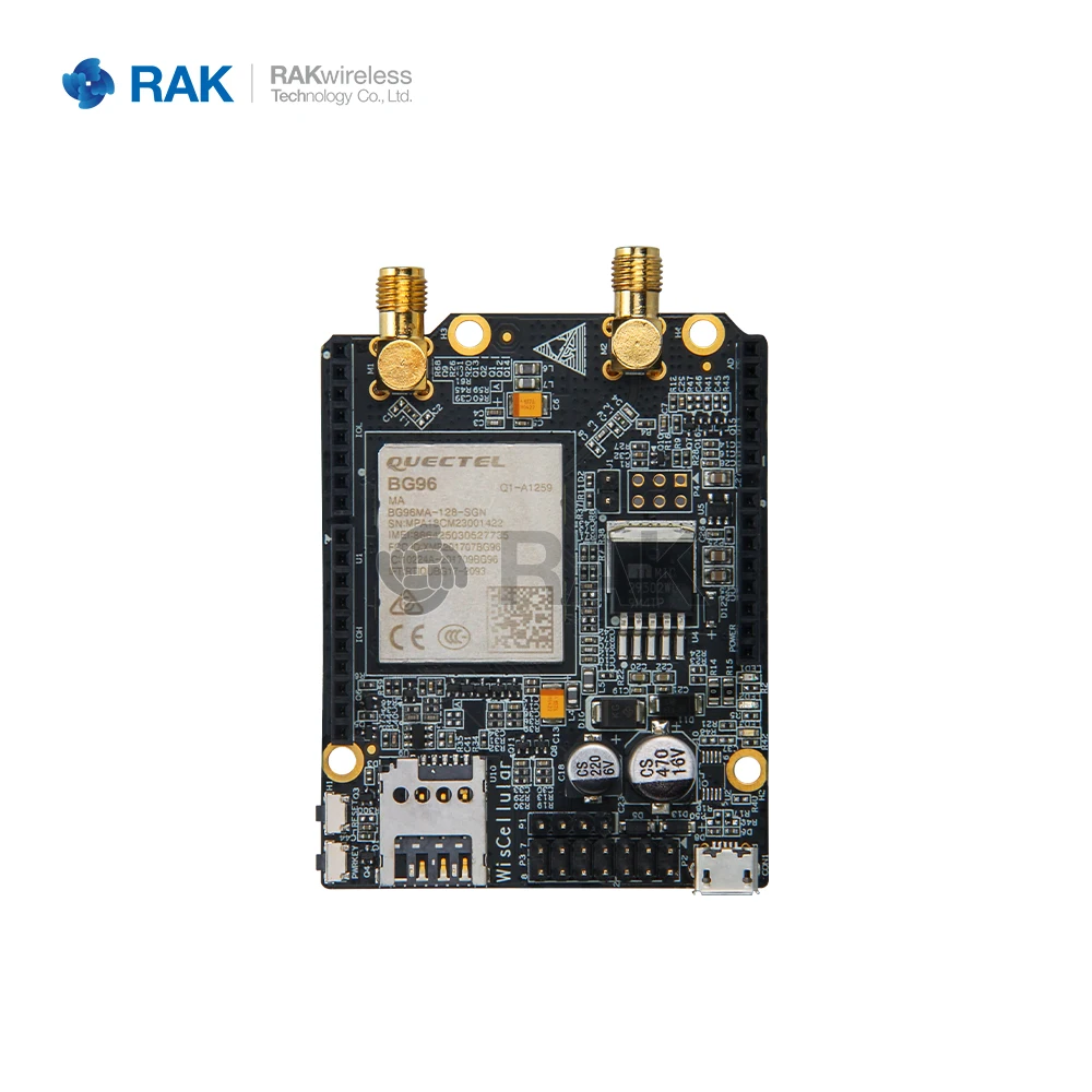 WisLink cellular Quectel BG96 Arduino Щит NB-IoT модуль Поддержка 2G 4G LTE EGPRS сеть со слотом для sim-карты gps антенна Q081