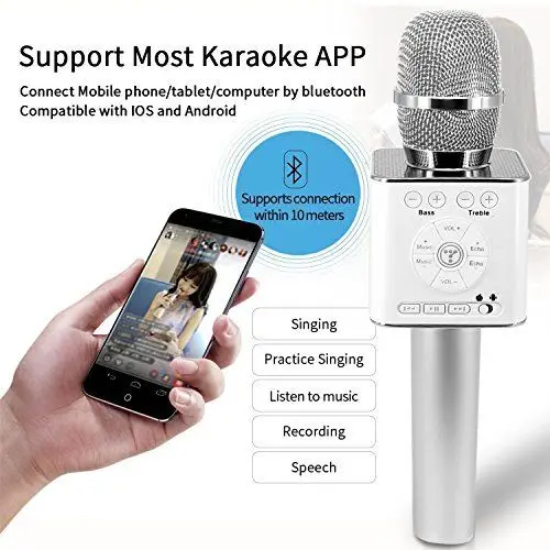 microphone that connects to bluetooth speaker