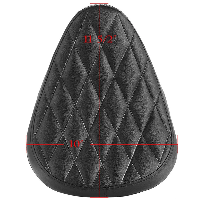 Кожа стежка Solo Seat+ " пружинное крепление для Harley Sportster Xl883 1200