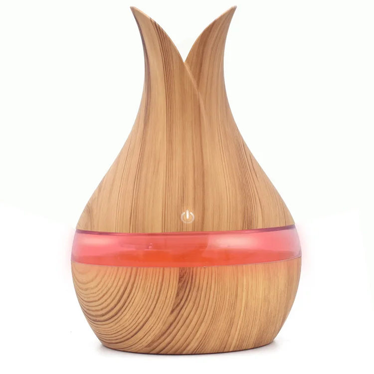 

VVPEC 2019 New Leaf Shape Mini Aroma Diffuser 300ml Humidificador Usb With 7 Color LED Lights