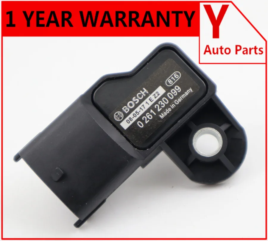 

Map sensor 0261230099 for HONDA FIAT STILO PANDA 500 HONDA JAZZ MERCEDES 0261230030